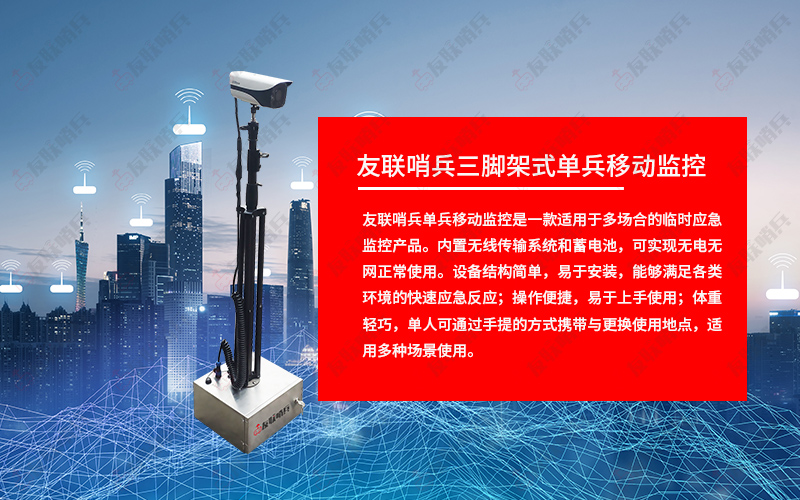 友聯哨兵單兵移動監控